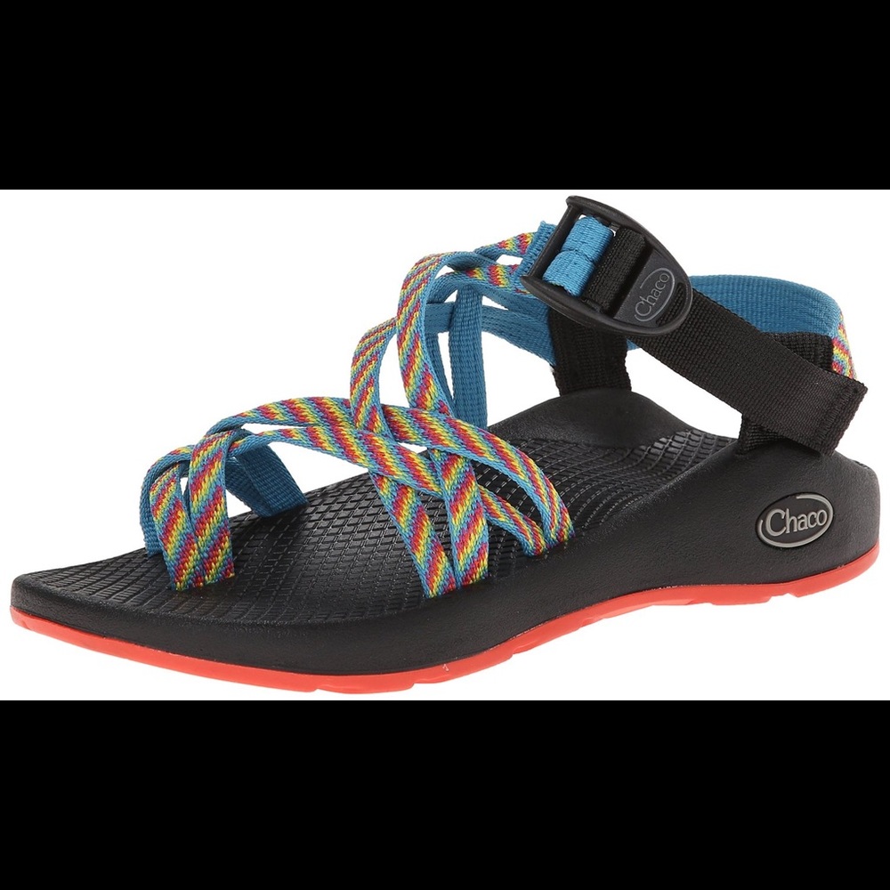Rainbow Stripe Chaco Sandals